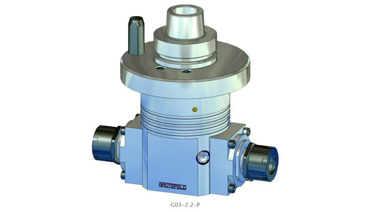 德国GROTEFELD--角度头 G03-2.2-P